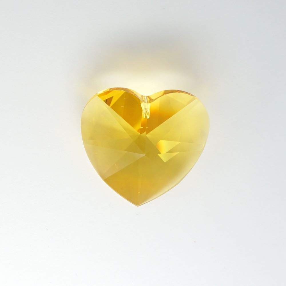 Swarovski Crystal heart pendant (40mm)
